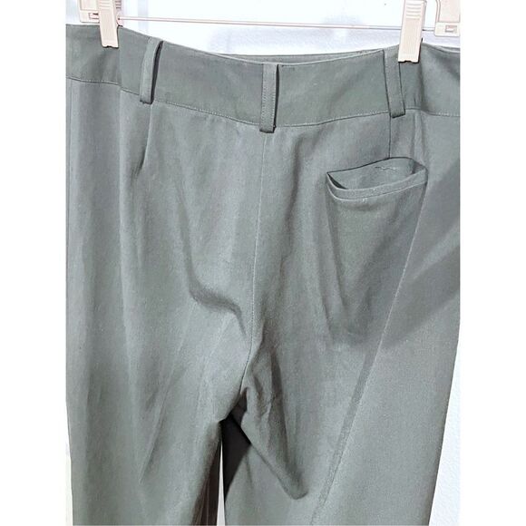 Retro Rafaella Dark Olive Green Dress Slacks - Picture 4 of 4